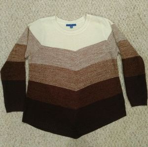 Apt. 9 Chevron Sweater